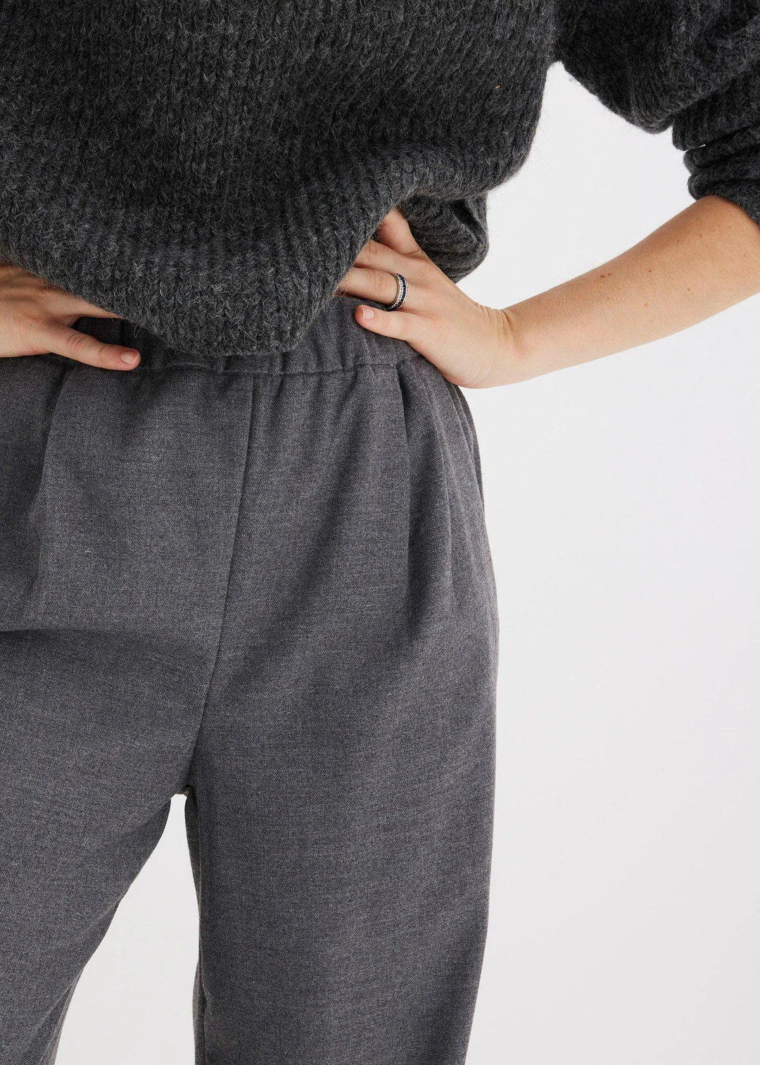 Pantalon large à pinces