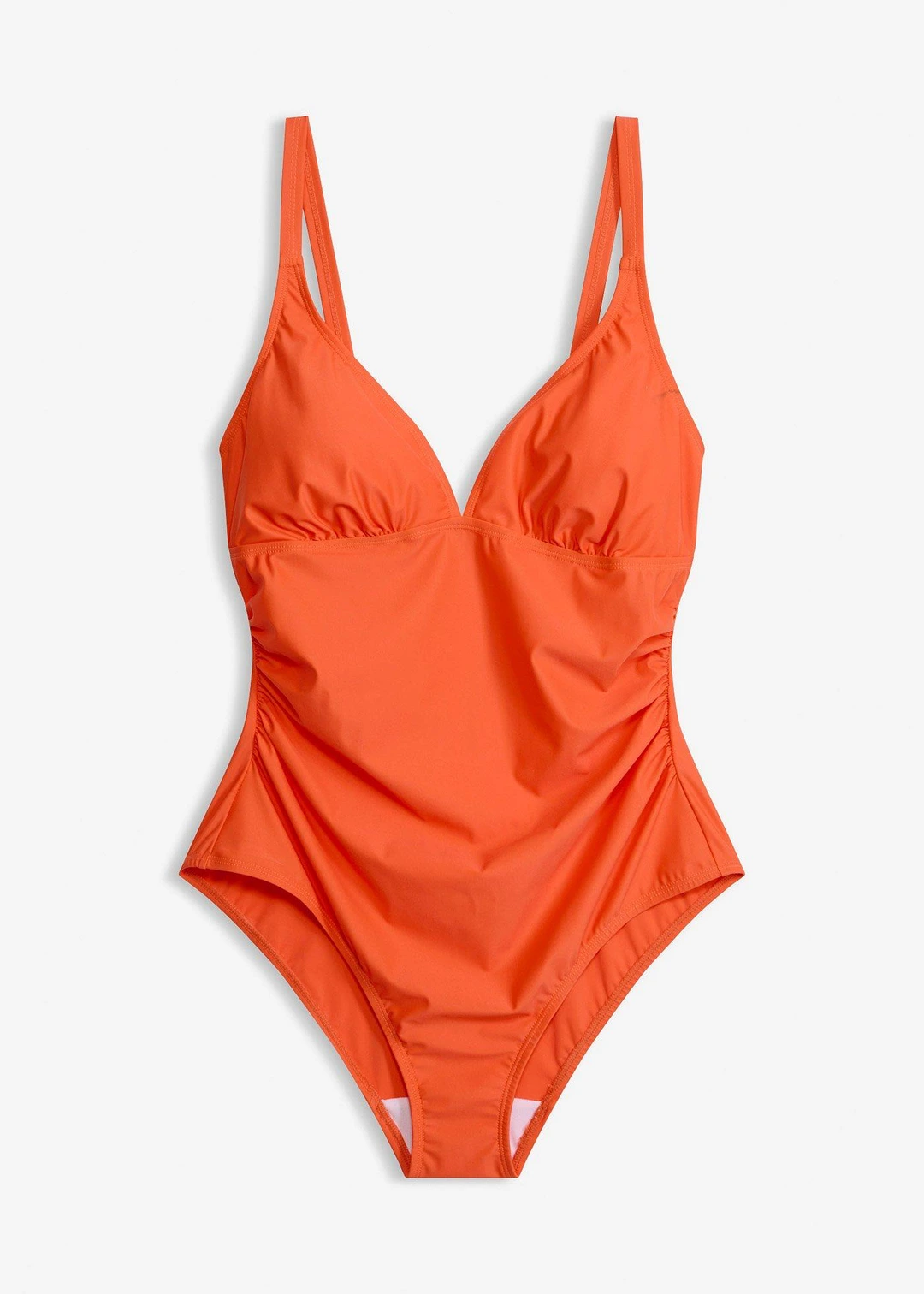 Maillot 1 pièce sculptant à encolure V, maintien léger