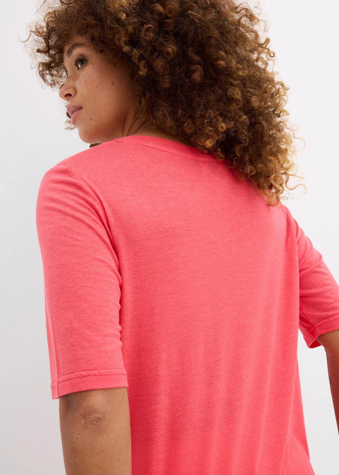 T-shirt long en viscose douce - 3
