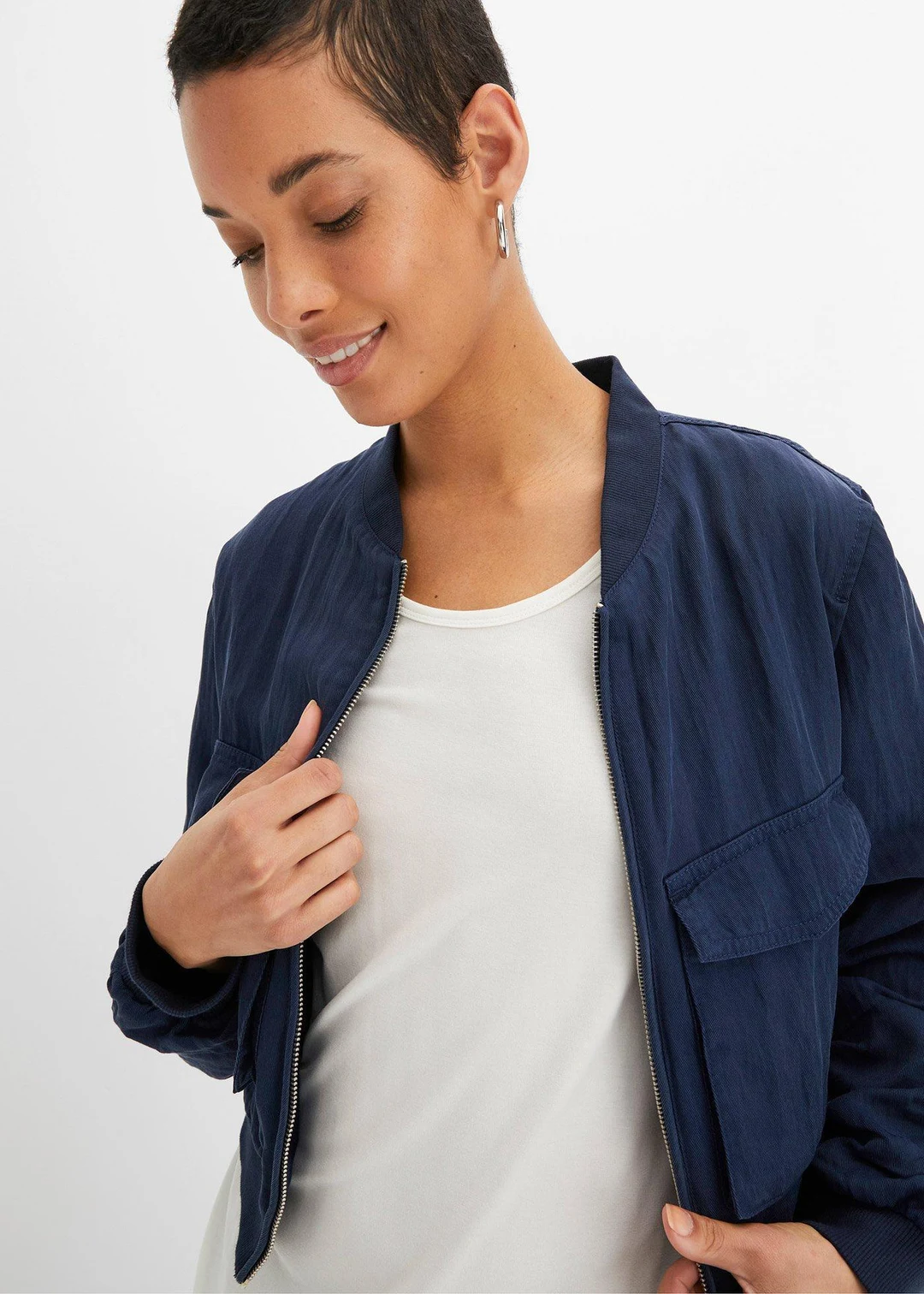 T-shirt doux en viscose extensible