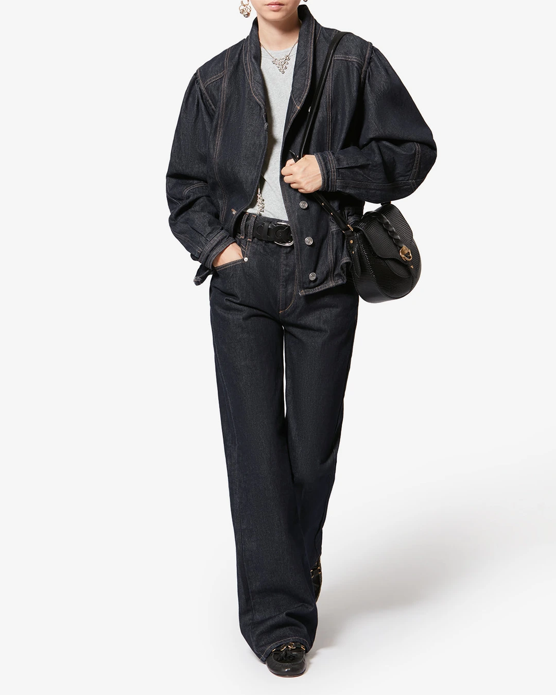 Veste Dolie - Femme - Bleu Clair - Taille 42 - 4