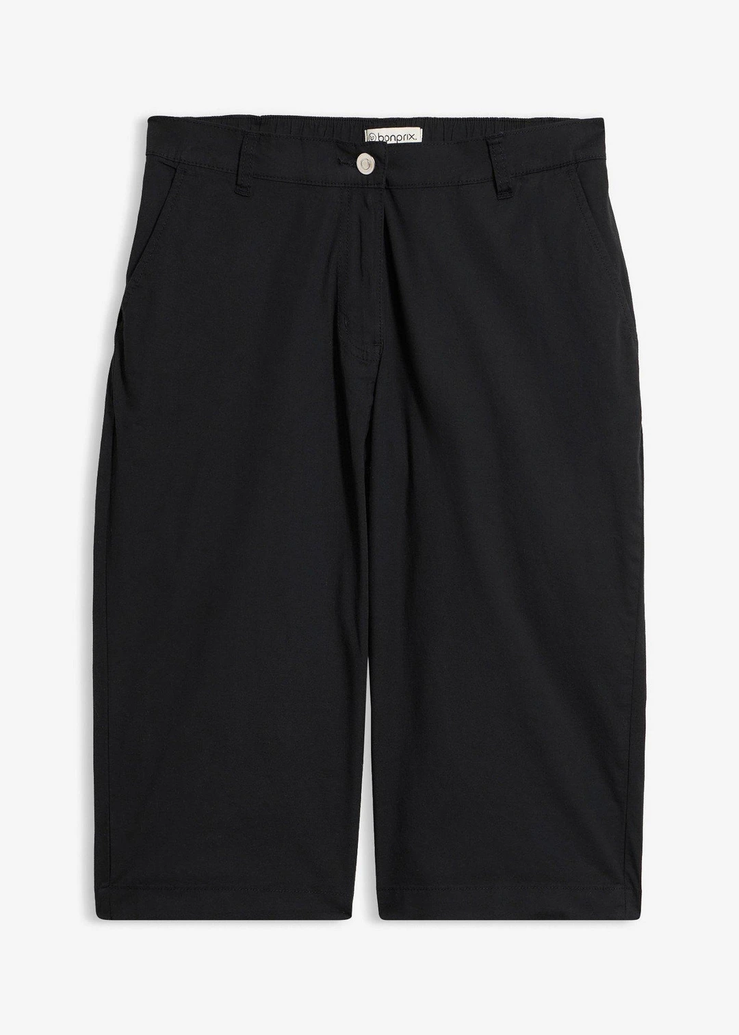 Bermuda long à taille élastiquée