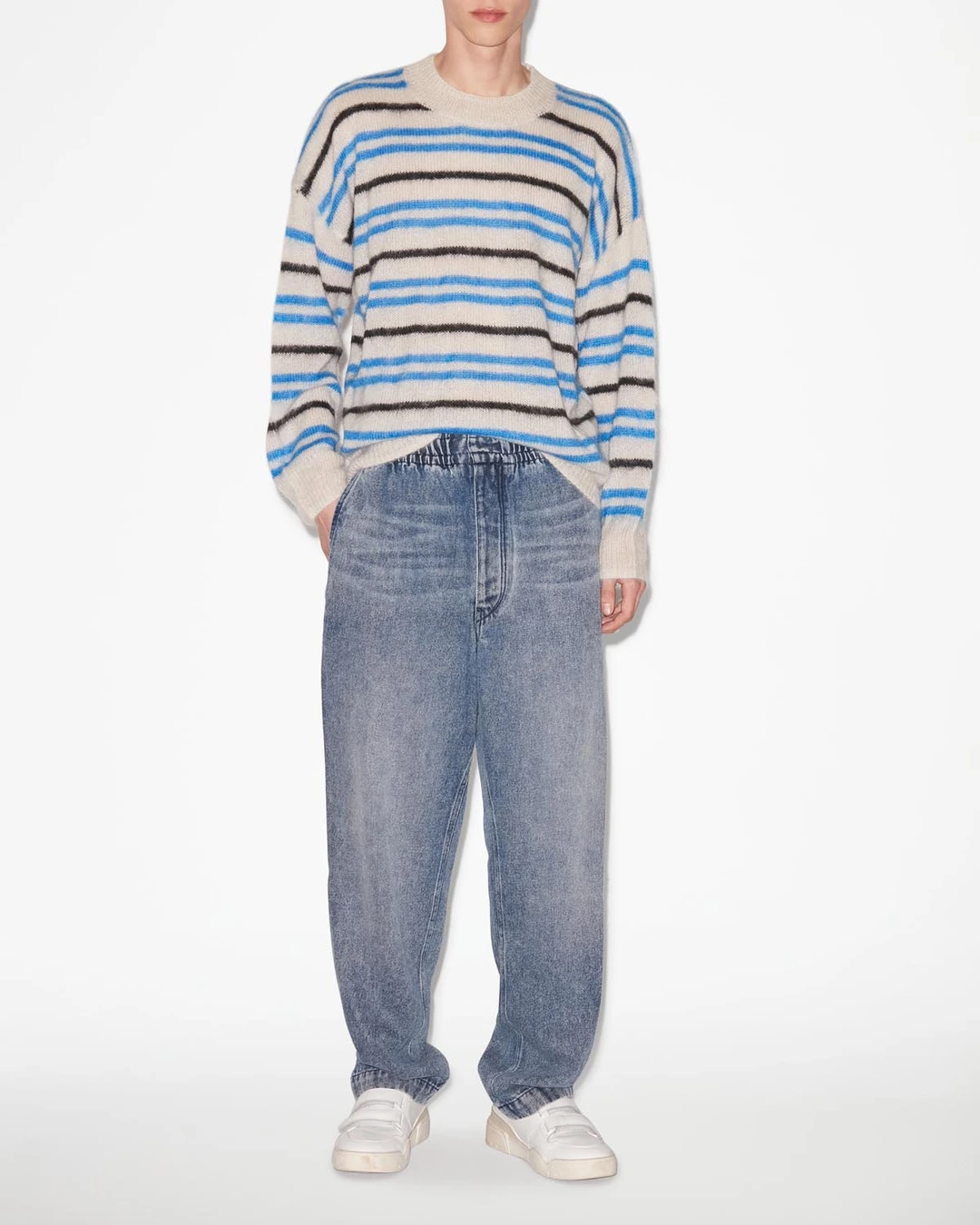 Pantalon Timeo - Homme - Bleu Clair - Taille L - 4