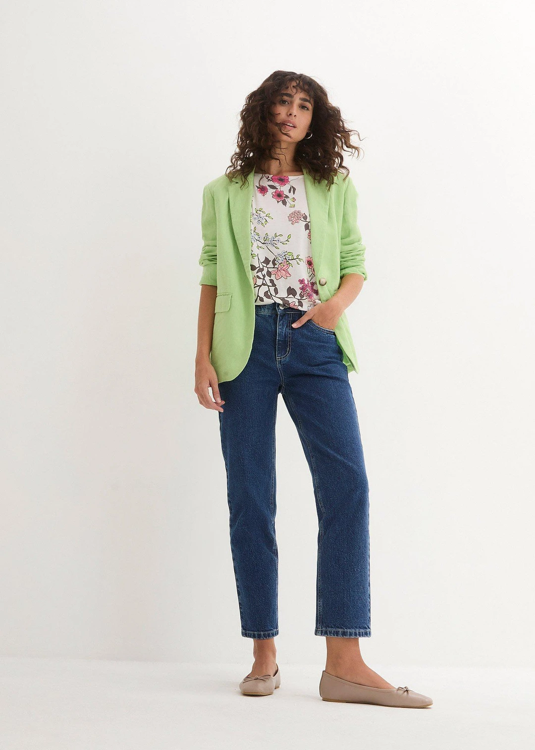T-shirt à imprimé floral