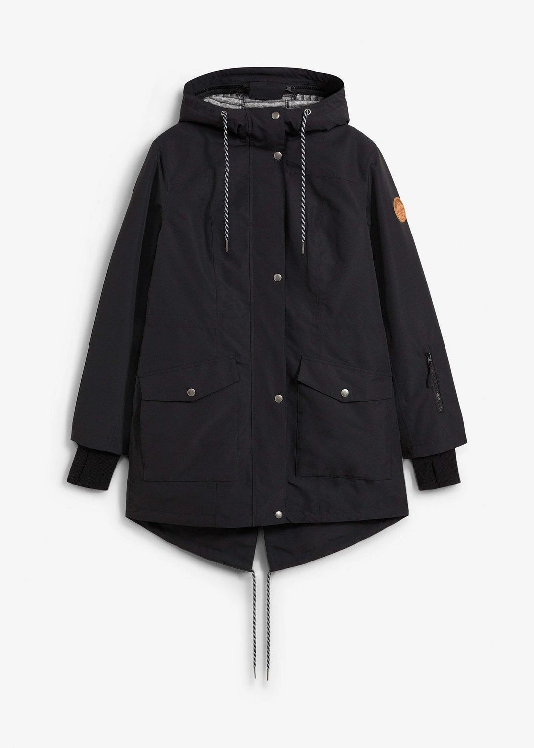 Parka mi-longue 3en1 avec poches pratiques