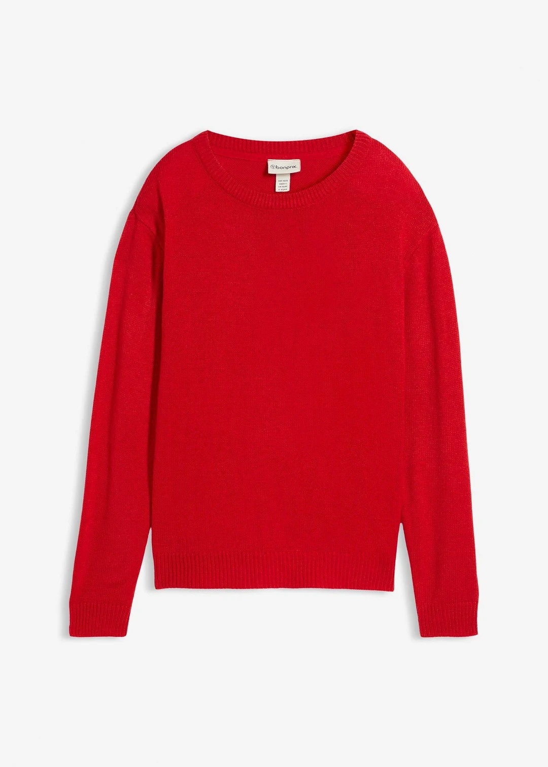 Pull col rond en maille
