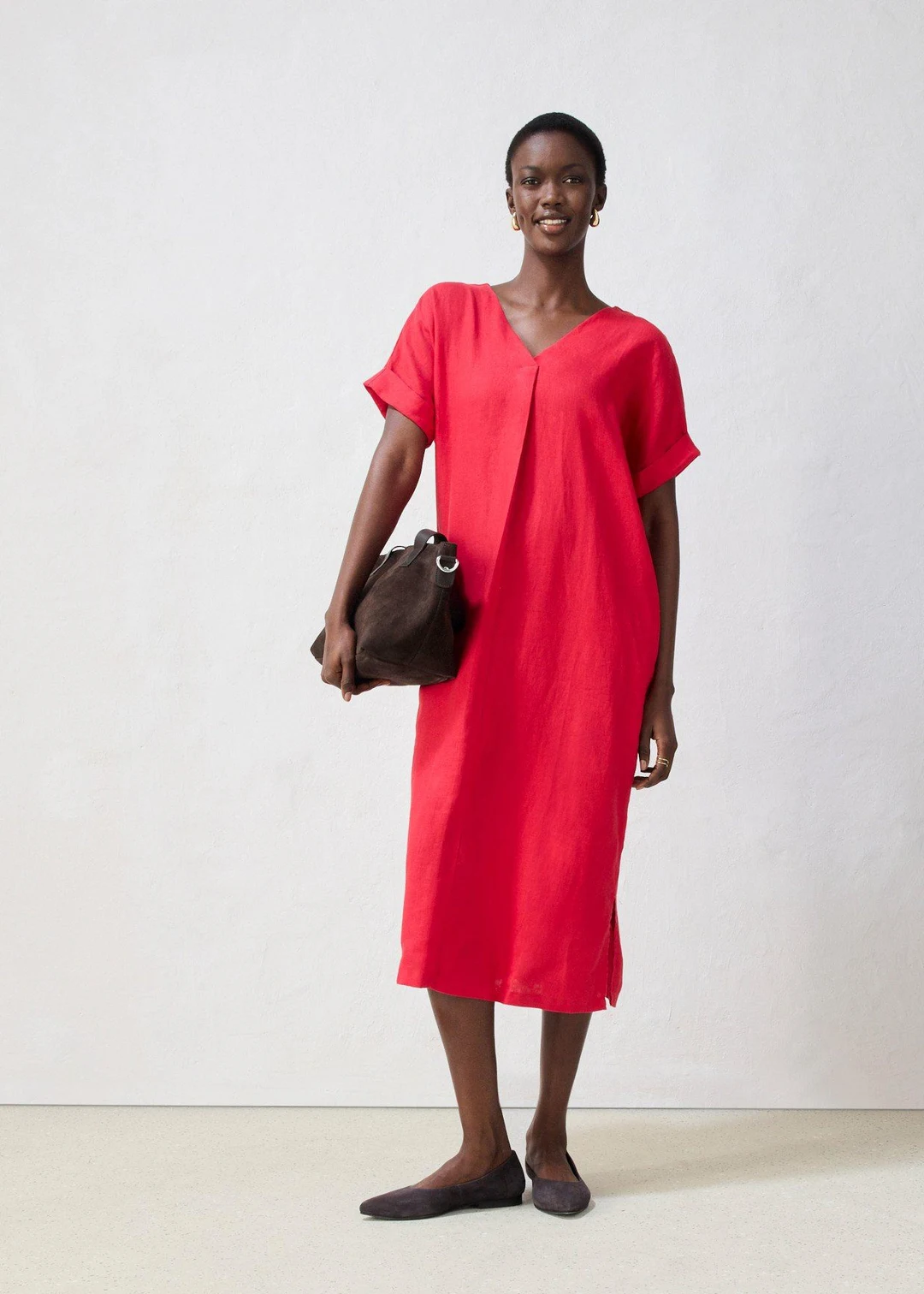 Robe caftan 100 % lin - 2