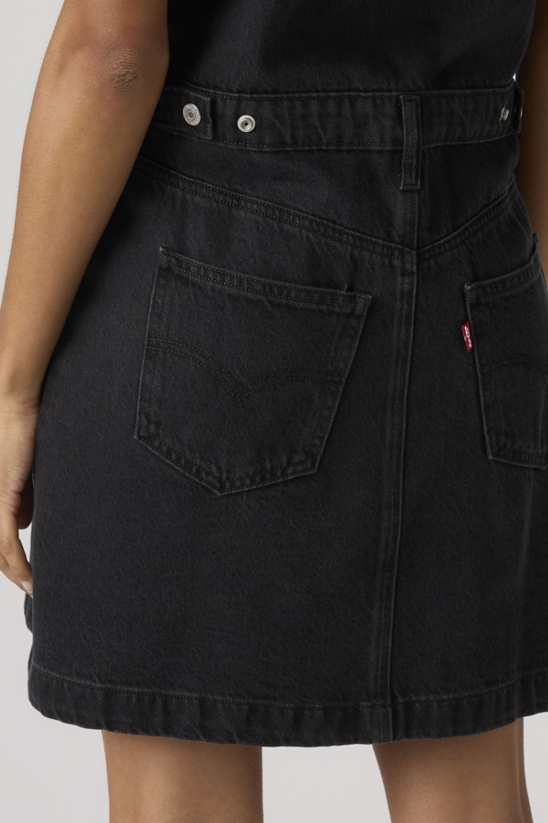 Levi's Robe Western Manche Courte Logan - Femme - Noir / Capturing Moments - XS - 2