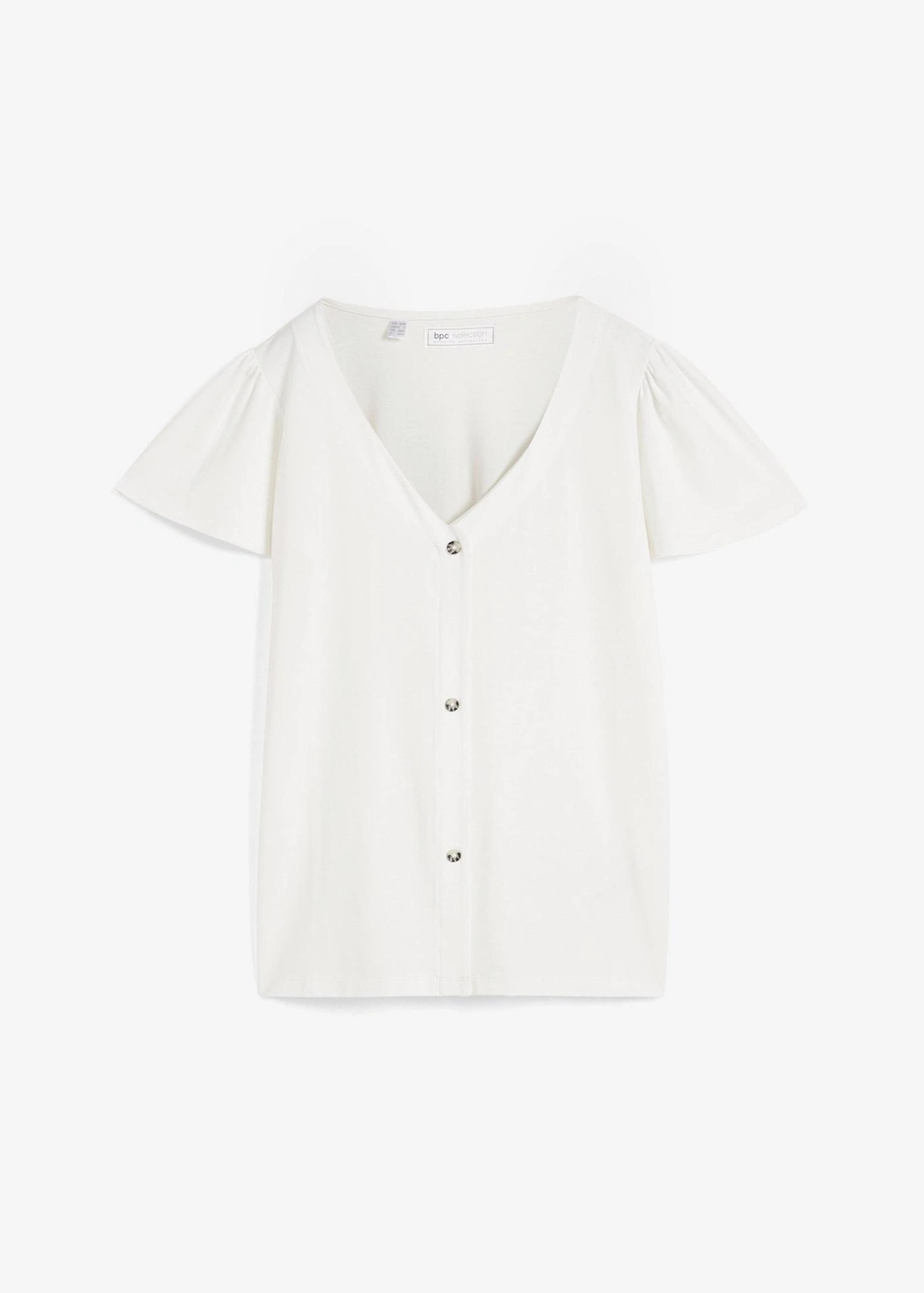 T-shirt boutonné