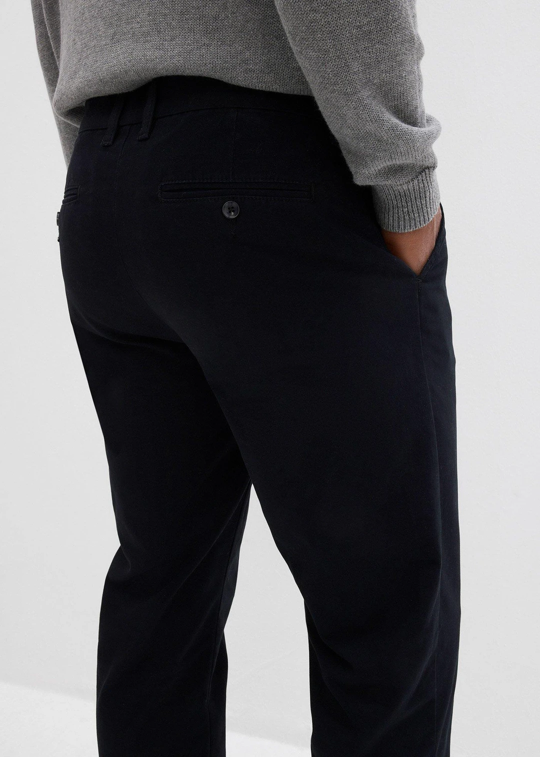 Pantalon chino regular, droit - 3
