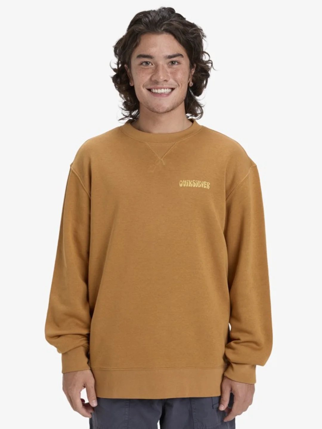 Salt Water Graphic - Sweat pour Homme Marron