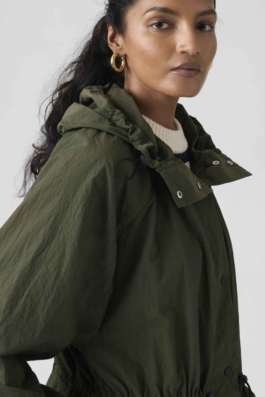 Levi's Parka Longue Bubble Simone - Femme - Vert / Deep Depths - L - 2