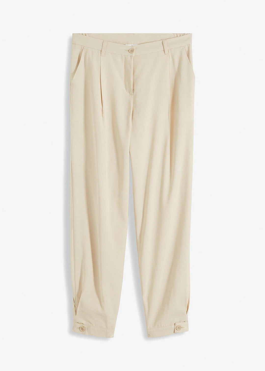 Pantalon à pinces décontracté