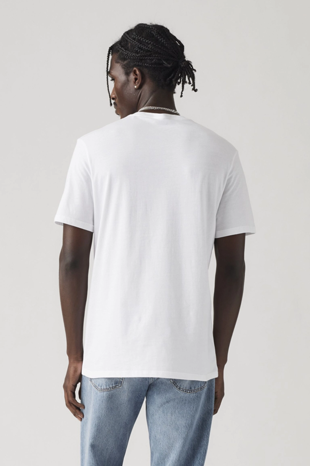 Levi's T Shirt Slim À Col Ras Du Cou Lot De 2 - Homme - Noir / Black - 2XS - 2