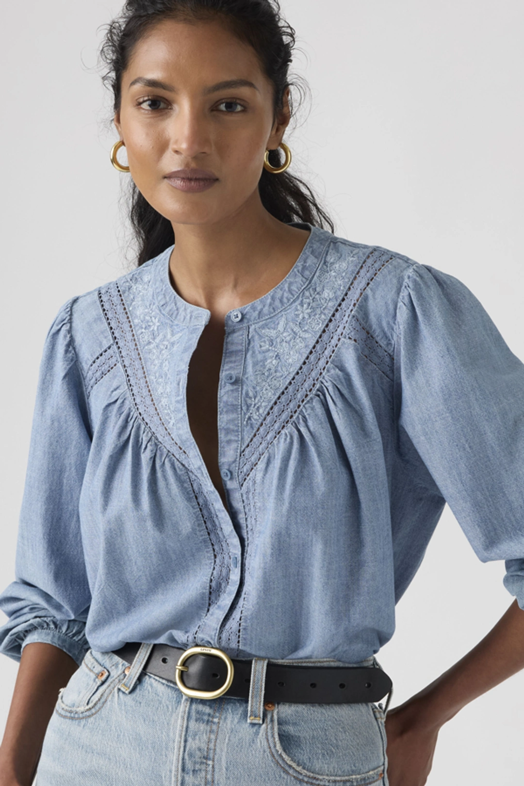 Levi's Blouse Cleo - Femme - Blanc / Egret - M