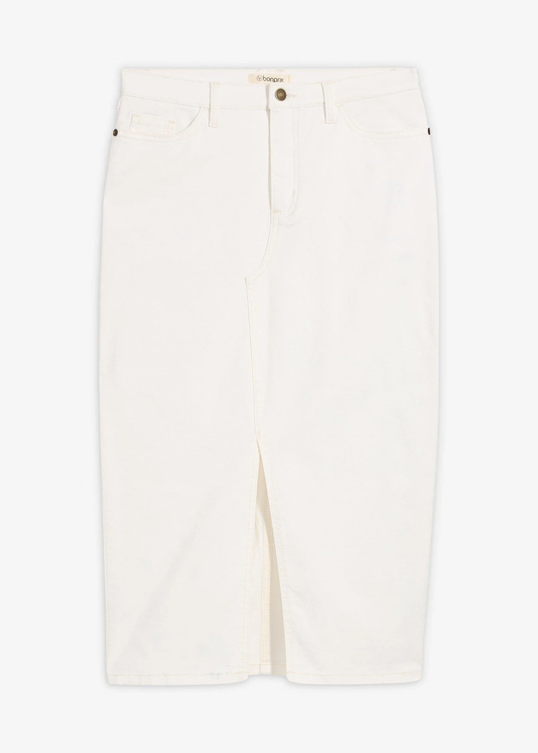 Jupe midi en jean