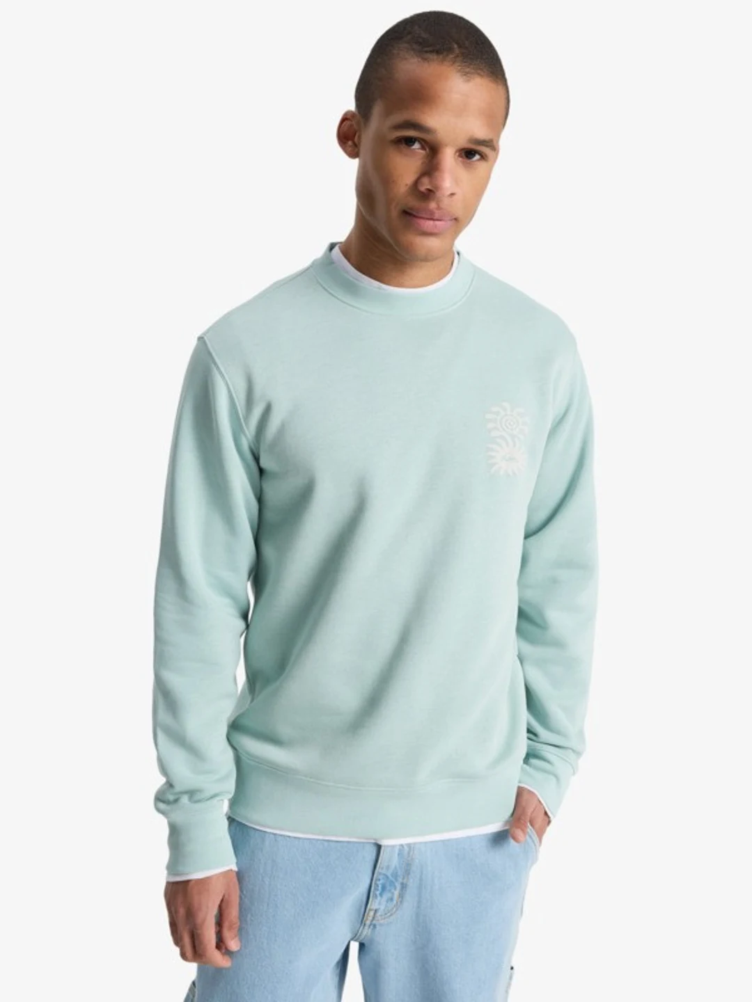 Salt Water Graphic - Sweat pour Homme Marron