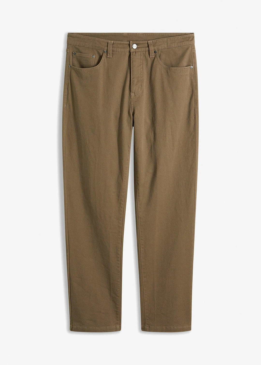 Pantalon droit et extensible, coupe classique