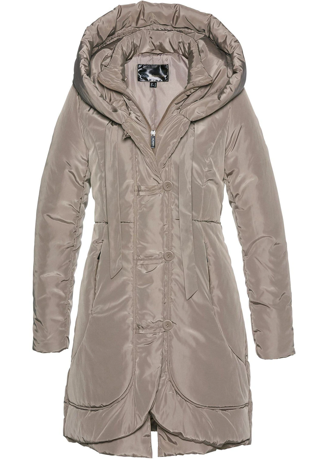 Manteau court matelassé