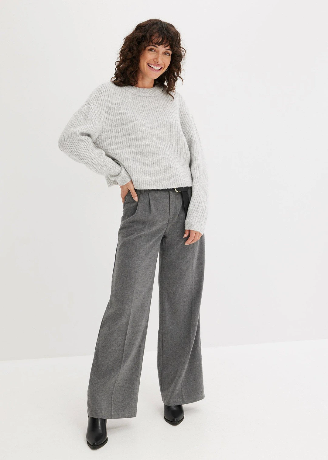 Pull doux en grosse maille - 2