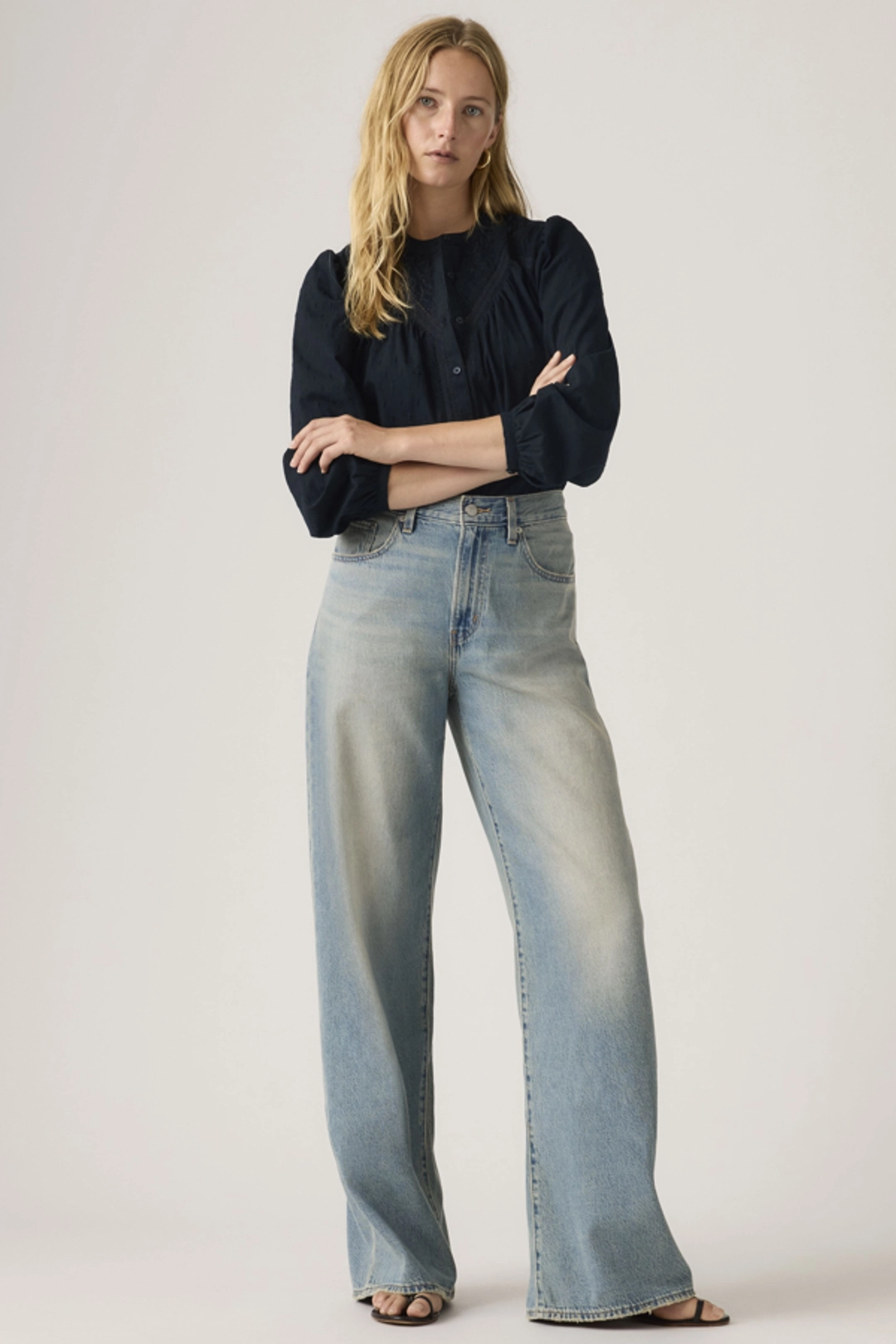 Levi's Jean XL Straight - Femme - Bleu / Good Grades Tencel - 32X31