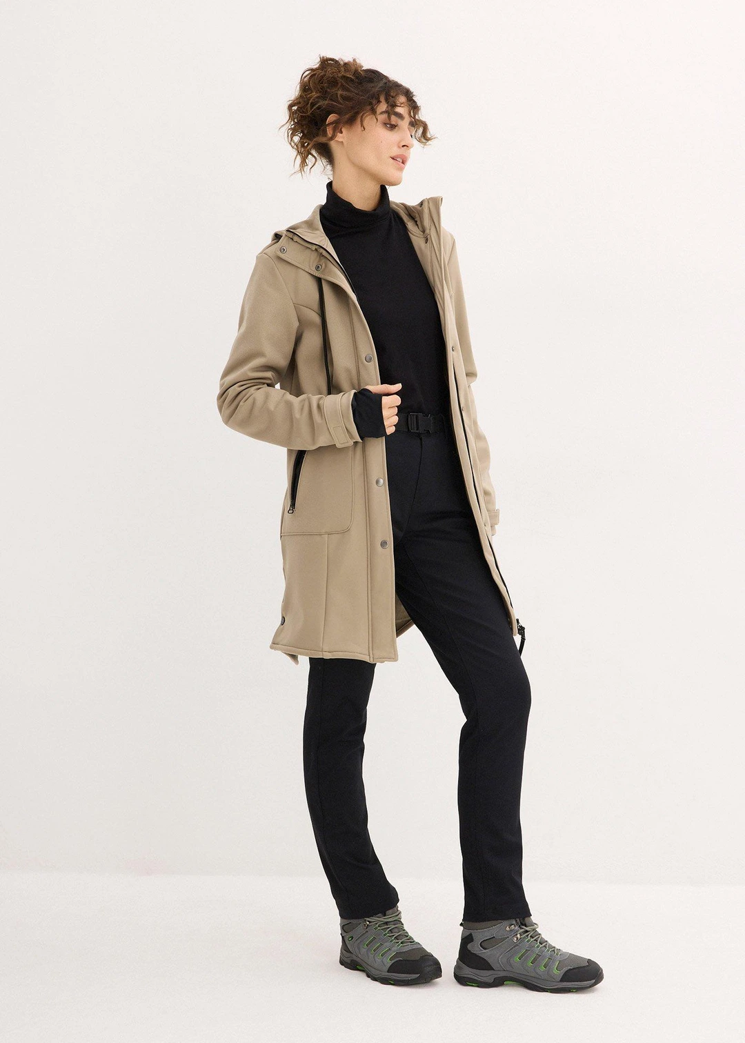 Parka softshell extensible, imperméable - 2