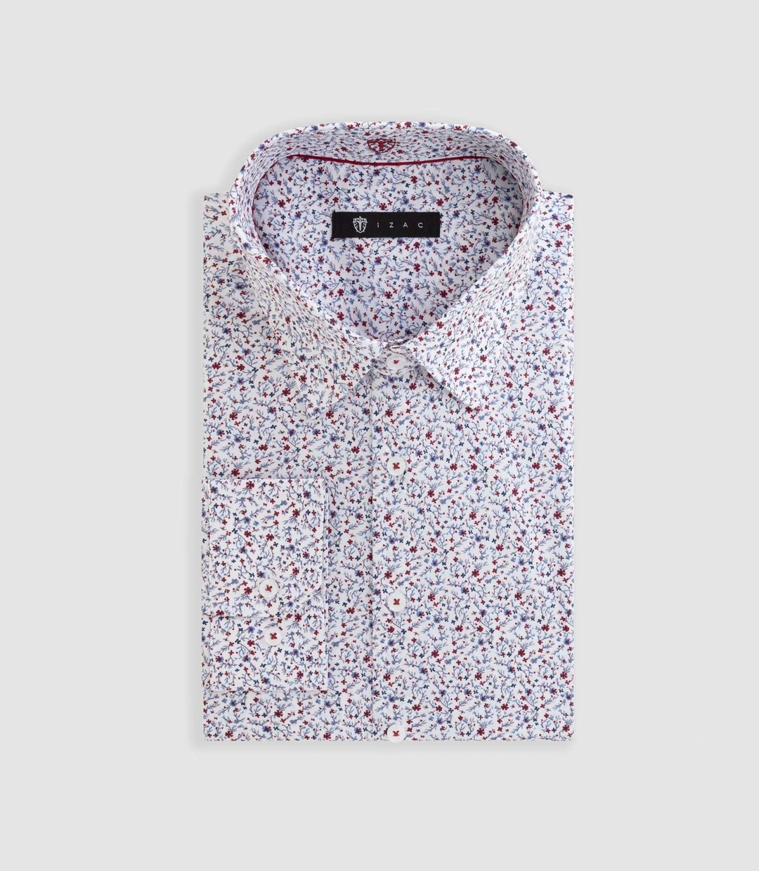 IZAC - Chemise à imprimé floral blanche ''Daryl''