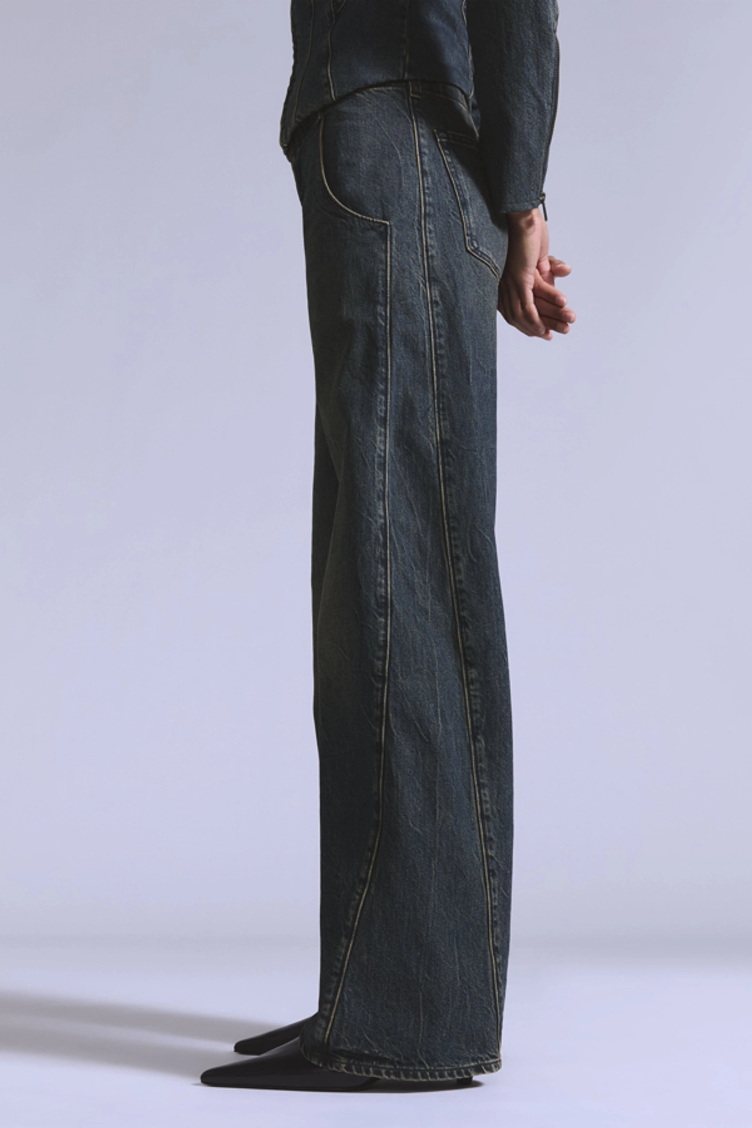 Levi's Blue Tab Jean Moto - Femme - Noir / Black Pearl - 32X31 - 2
