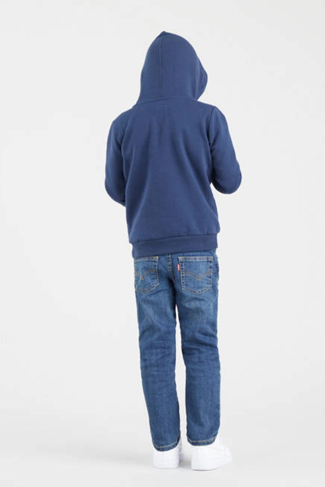 Levi's Teenager Mini Batwing Pullover Hoodie - Homme - Vert / Cameo Green - 14A - 2