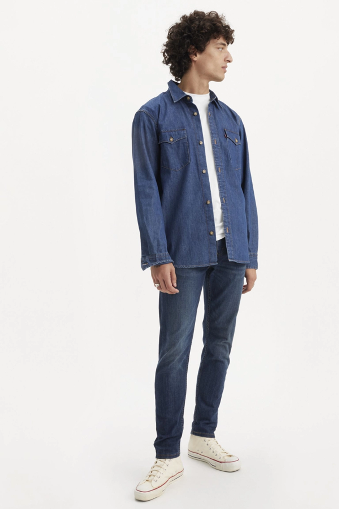 Levi's Jean Slim Fuselé 512 - Homme - Bleu / Rock Cod - 40X32