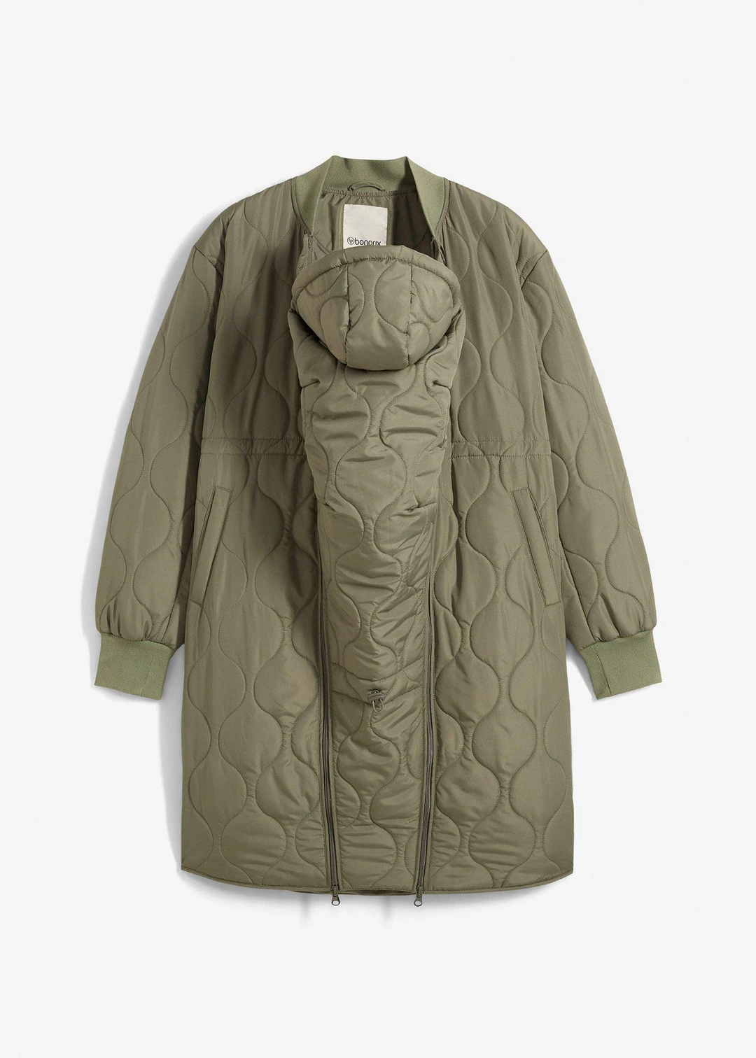 Léger manteau de grossesse 3en1 avec fonction de portage