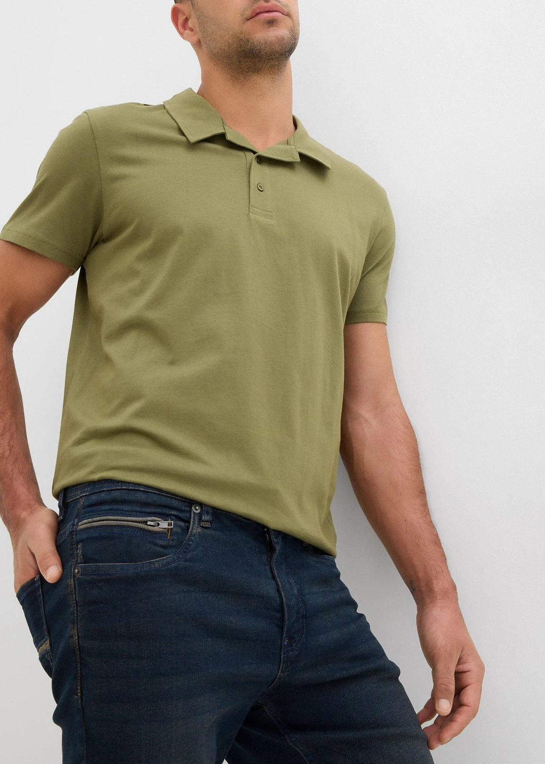 Bermuda en jean extensible, slim - 3