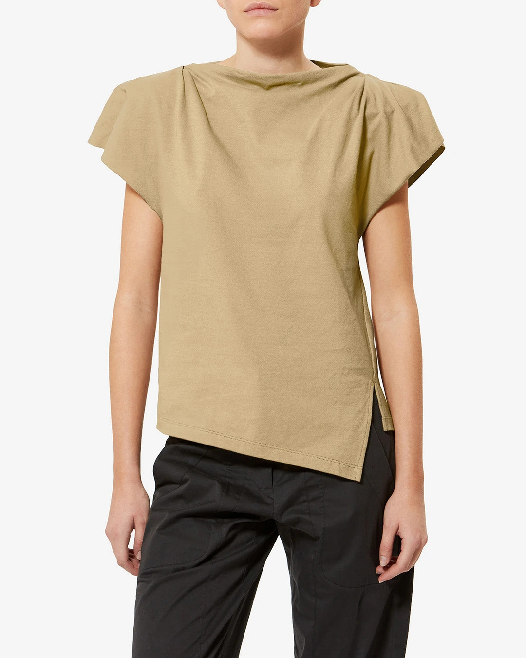 Tee Shirt Sebani - Femme - Jaune Pâle - Taille L - 5