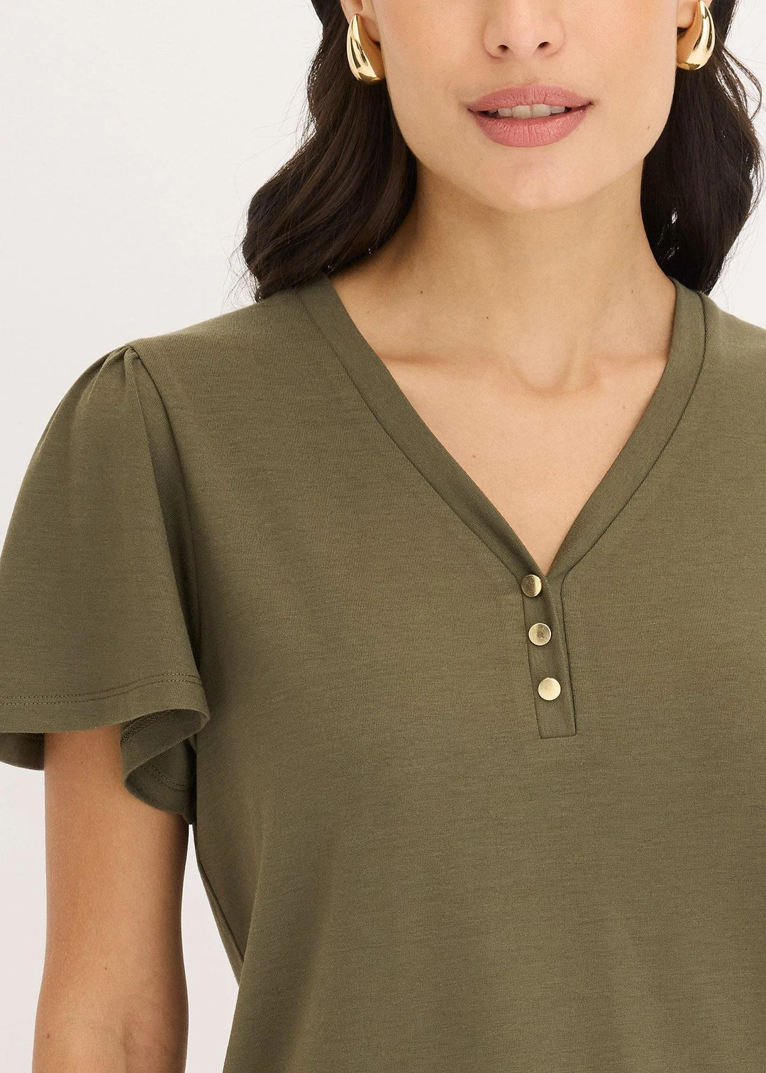 T-shirt à col boutonné - 3