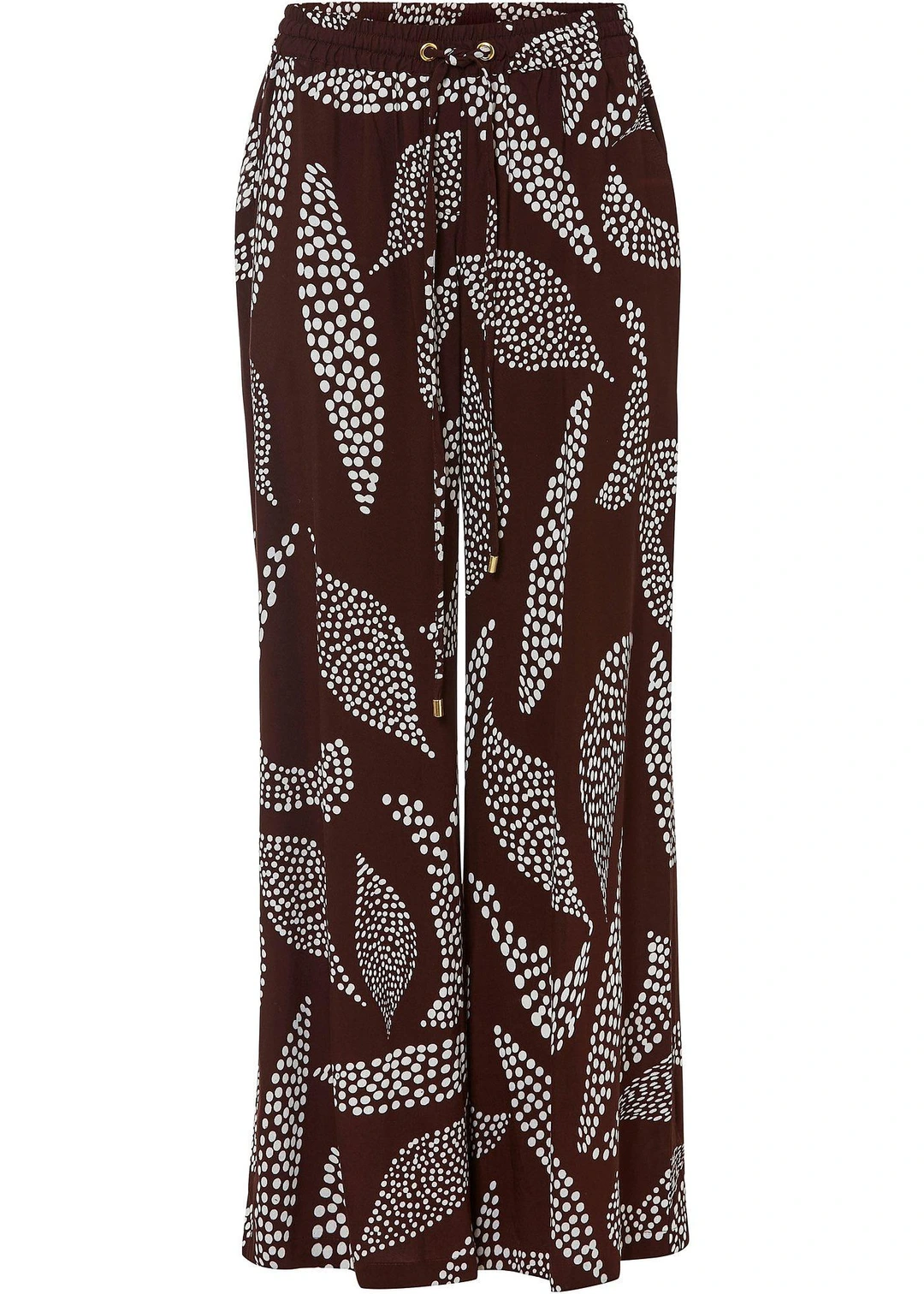 Pantalon large en viscose