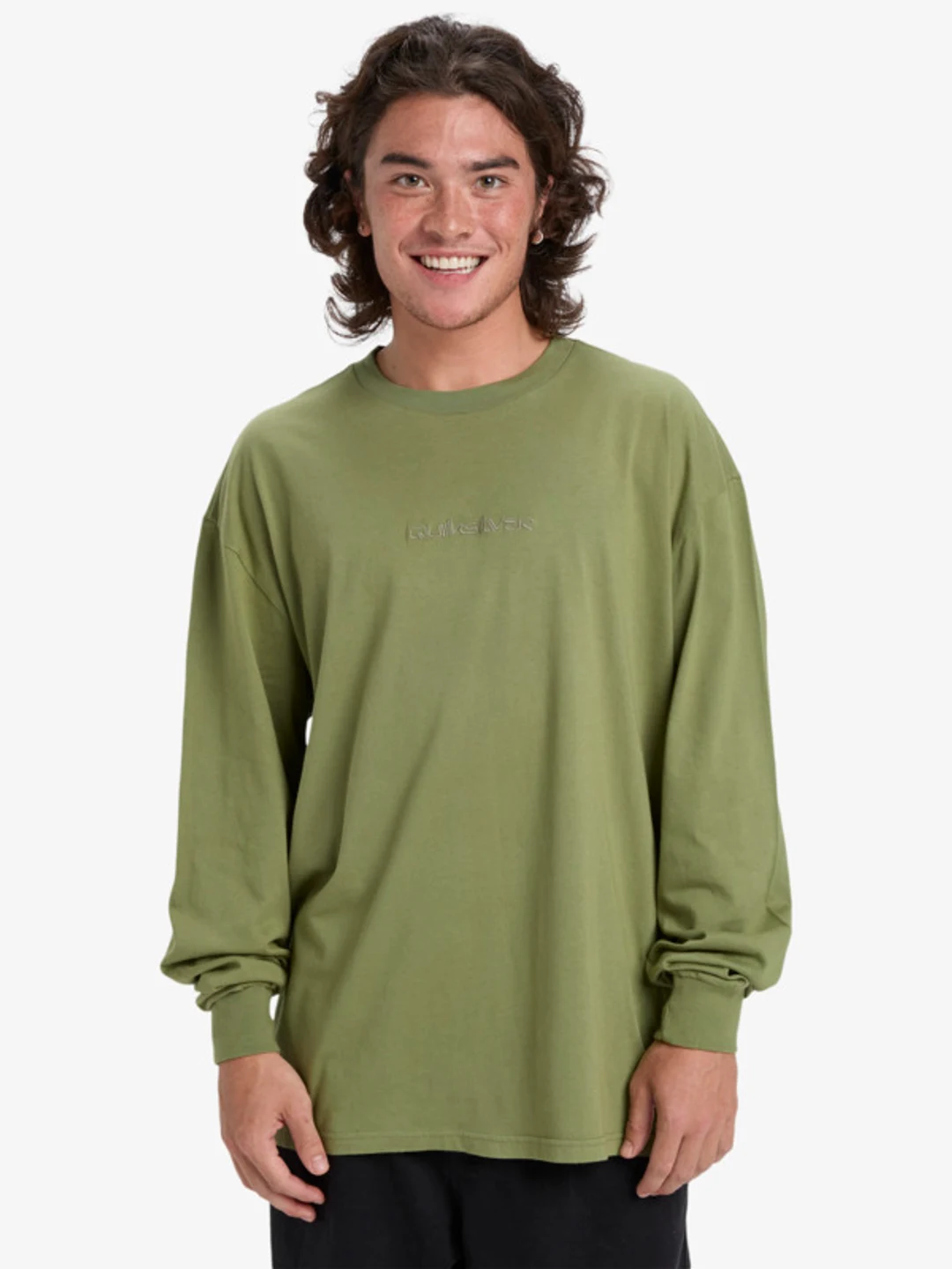 Salt Water - T-shirt manches longues pour Homme Noir