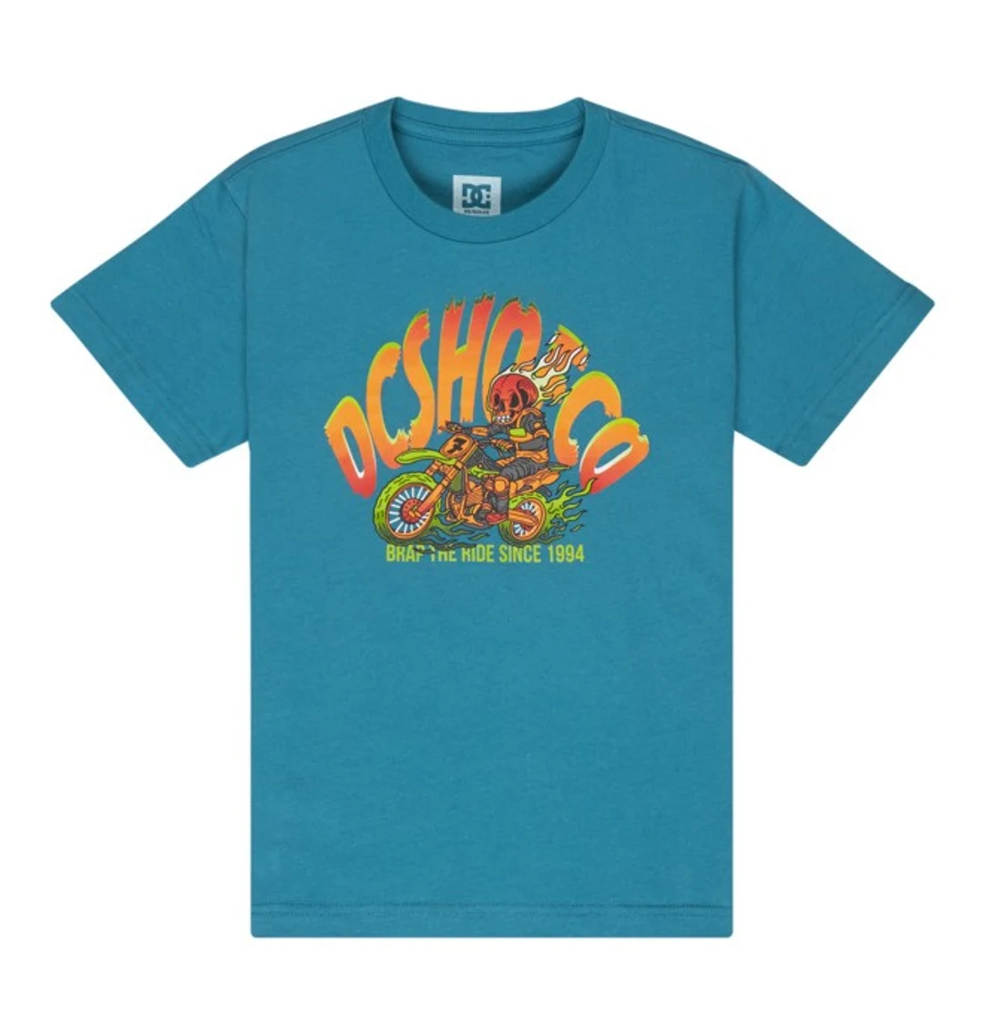 Brap The Ride - T-Shirt à manches courtes Bleu Garçon 8-16 ans