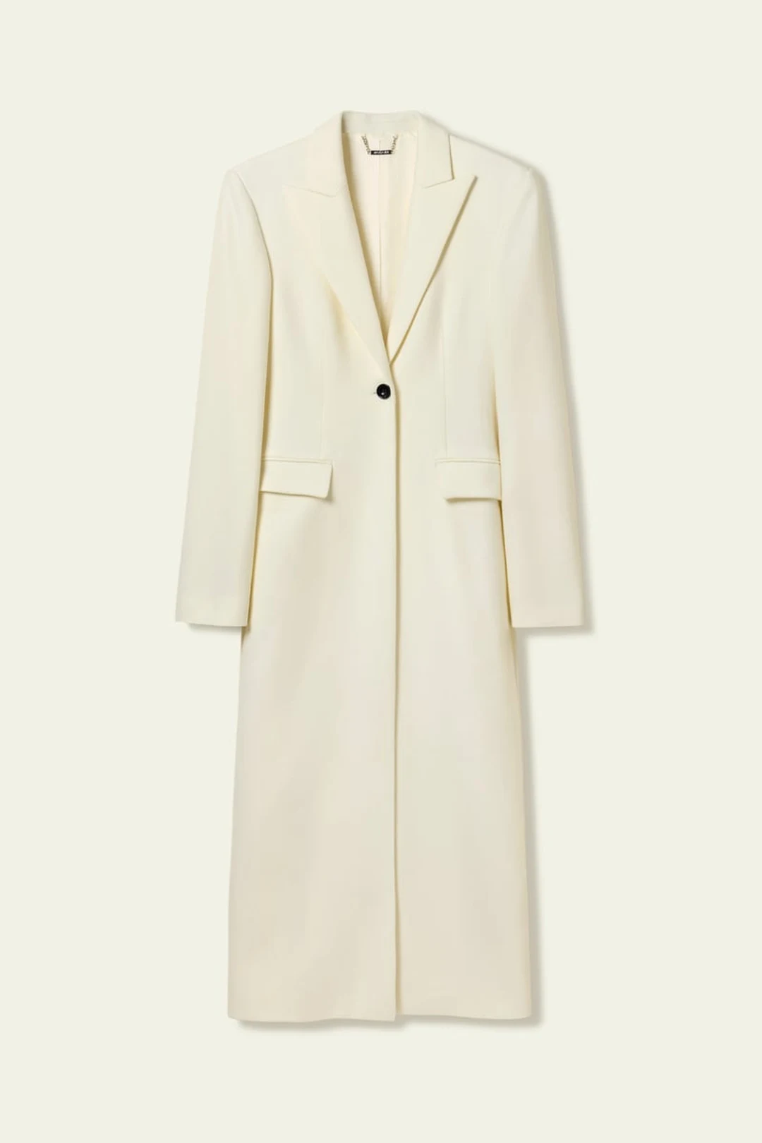 LILYSILK Manteau Femme Chic Tweed Soie Laine Ajusté Revers Déstructuré Blanc Naturel 36