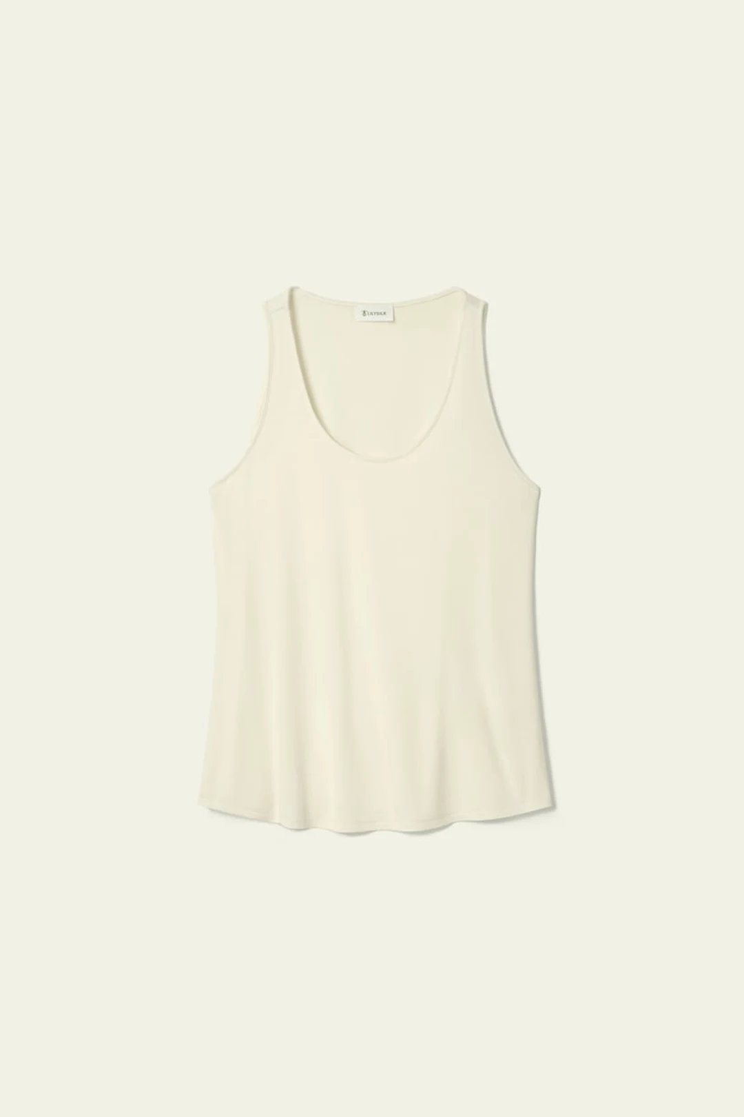LILYSILK Débardeur Jersey Silk Breeze Noir L - Léger, Respirant et Élégant - Soie et Viscose - Top Femme