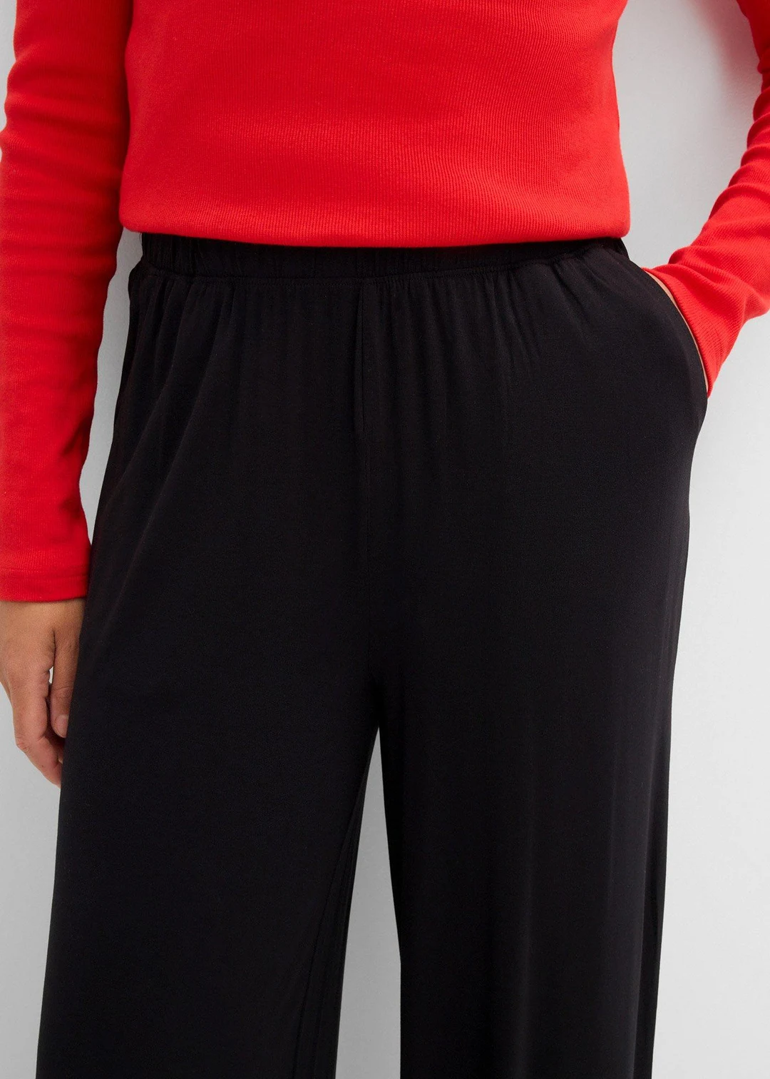Pantalon fluide en jersey viscose - 3