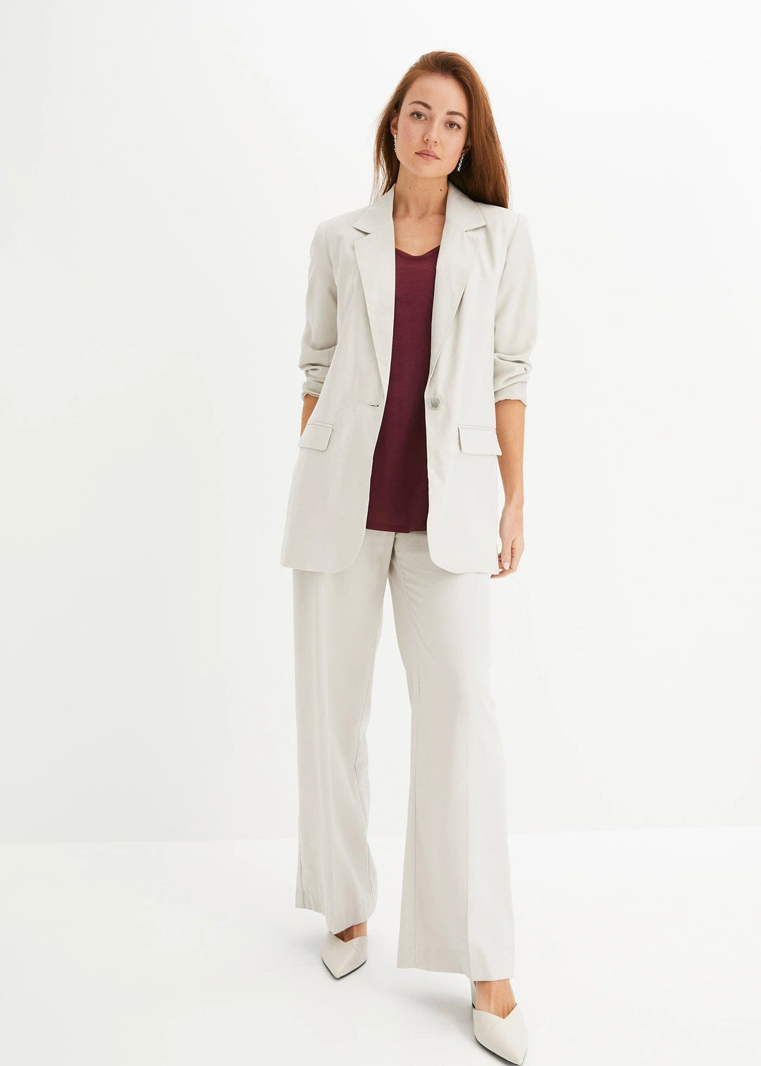 T-shirt doux en viscose extensible - 2