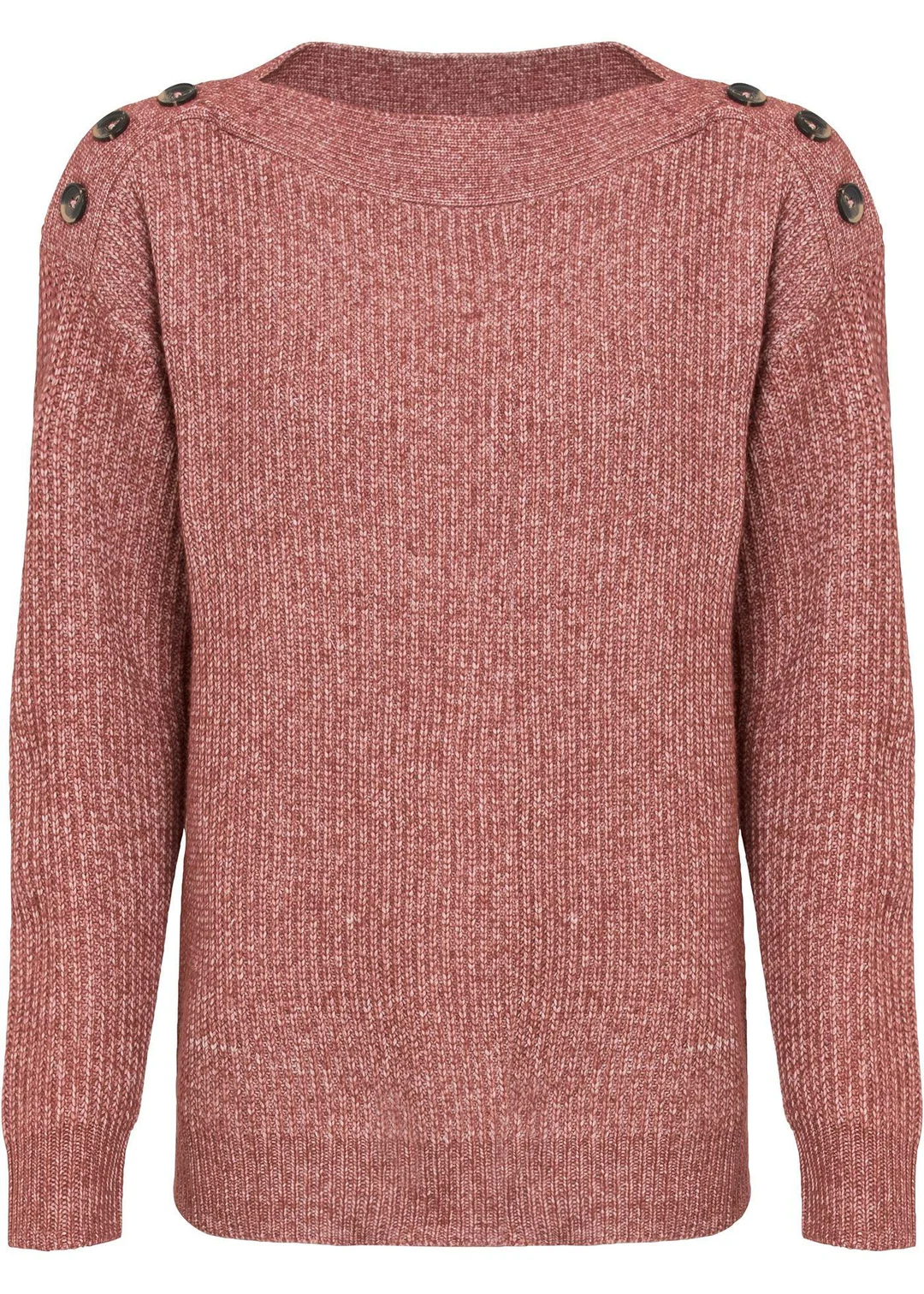 Pull oversize à boutons