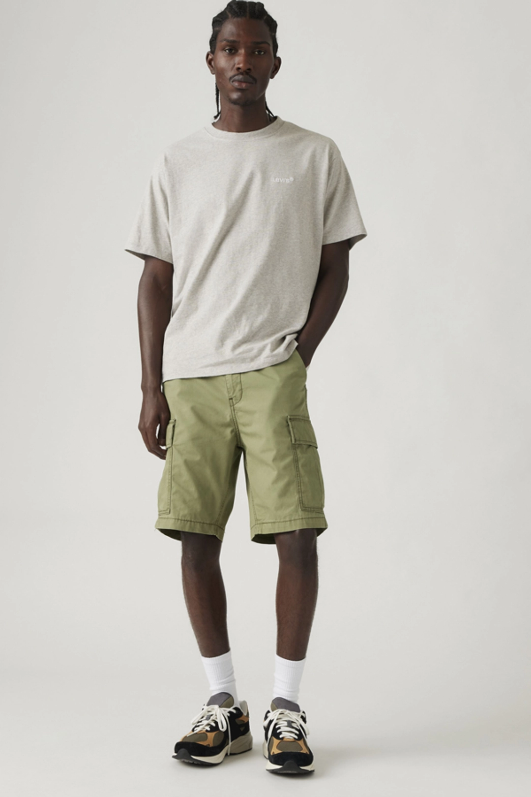 Levi's Carrier Cargo Shorts - Homme - Noir / Meteorite Lightweight - 36