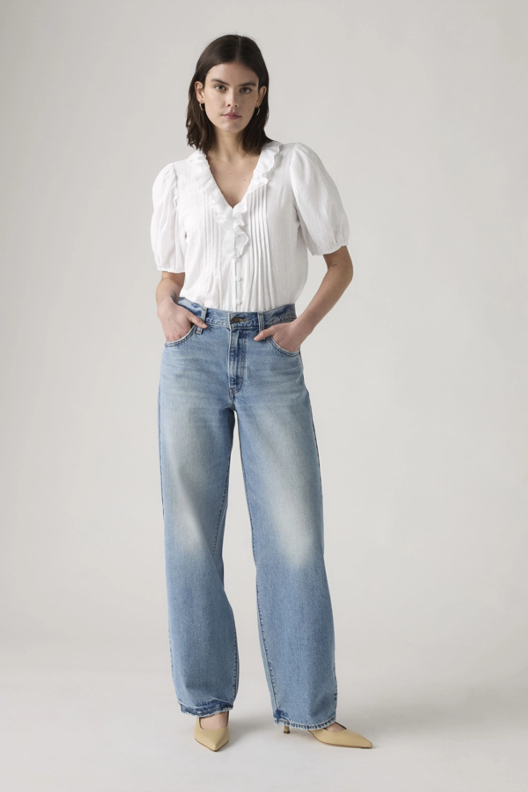 Levi's Jean Baggy Dad - Femme - Bleu / Easy Days - 34X32