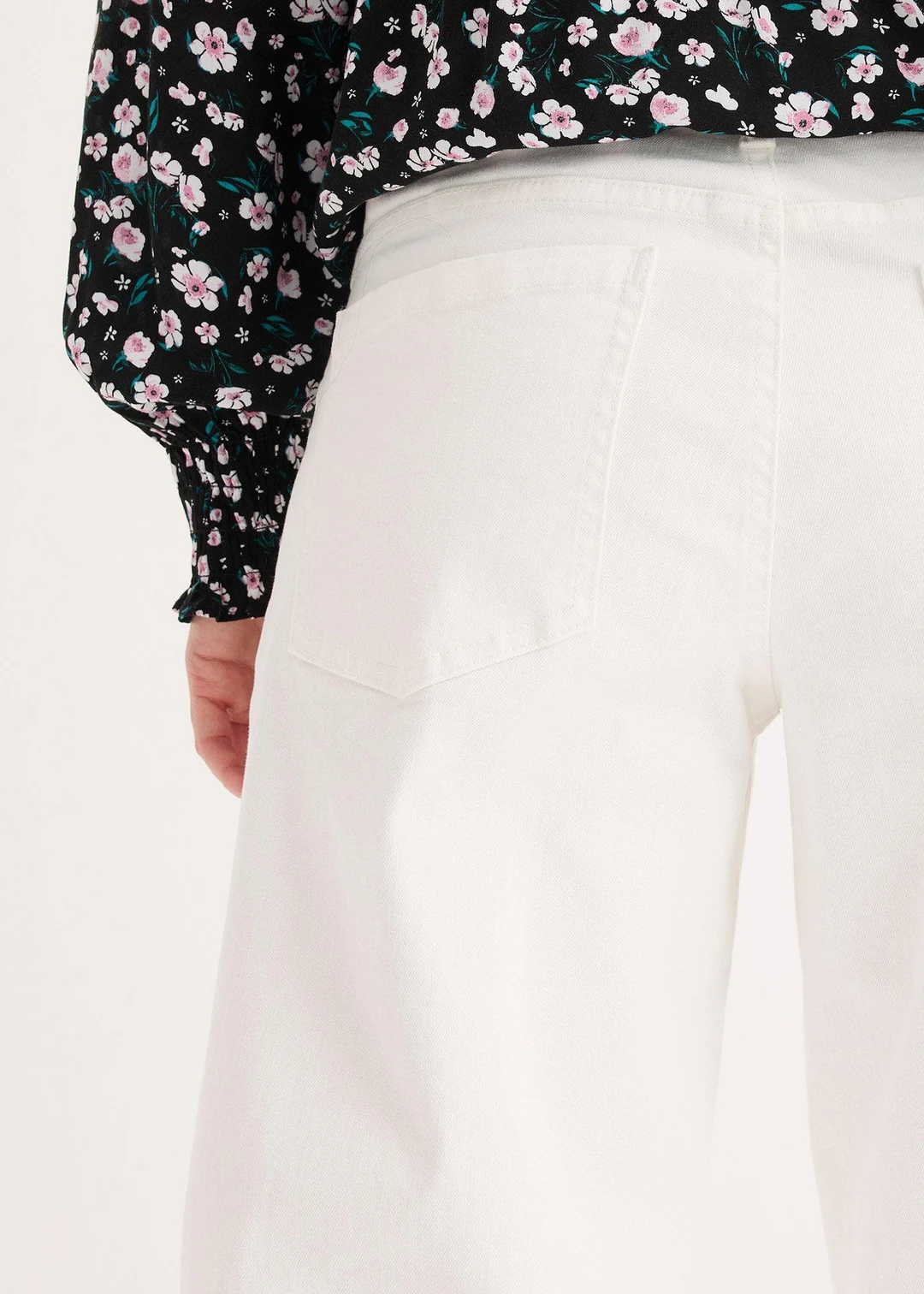 Pantalon en twill de coton extensible - 3