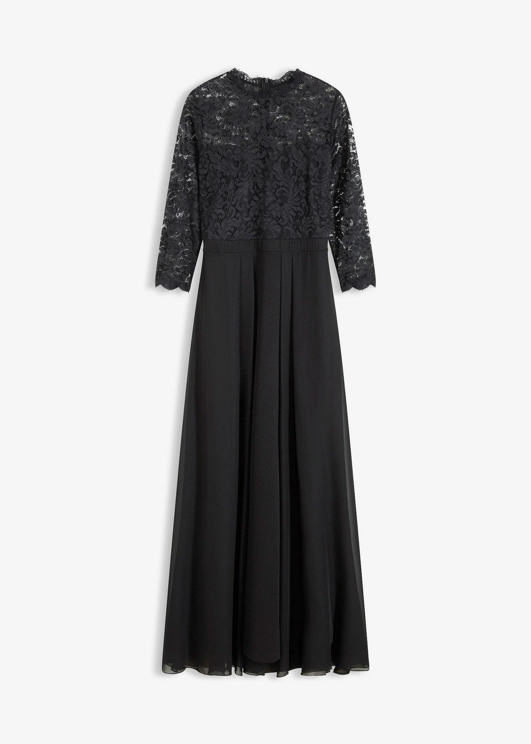 Robe longue avec dentelle
