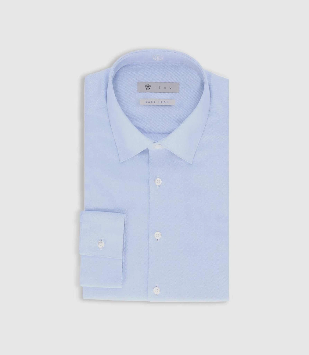 IZAC - Chemise easy iron bleu ciel PRINCE