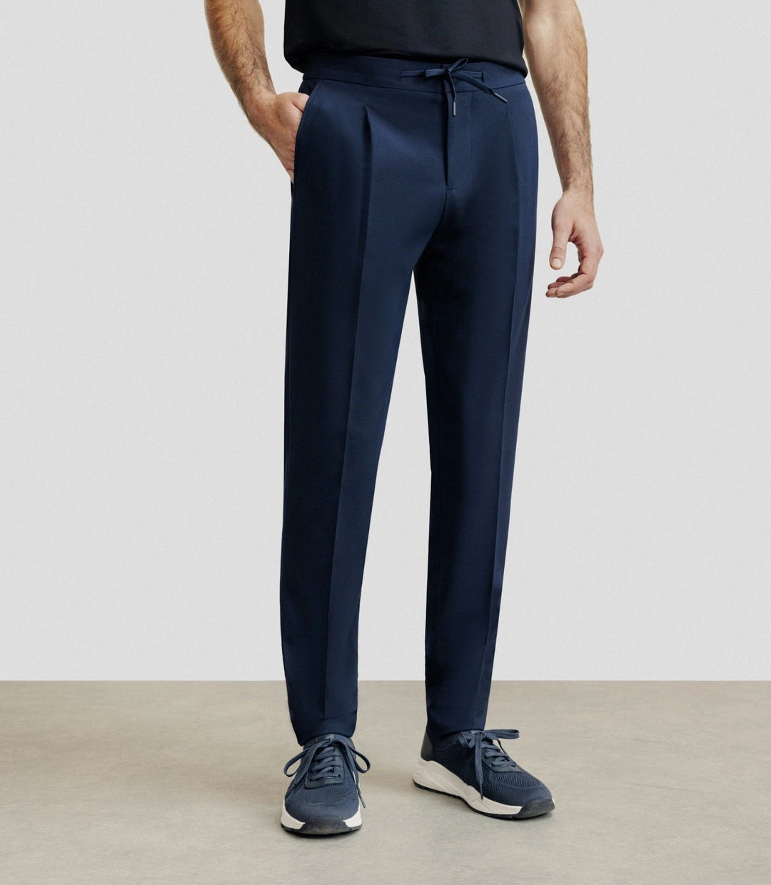 IZAC - Pantalon ville armuré bleu marine