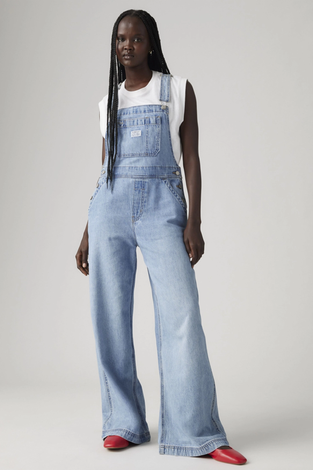 Levi's Salopette XL Lightweight - Femme - Bleu / Square Circle - 2XS