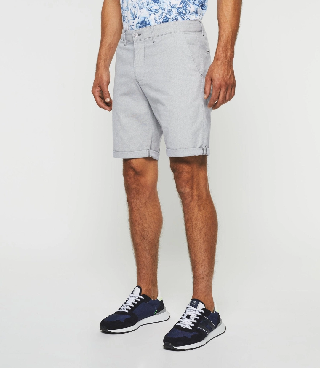 IZAC - Bermuda urbain bleu ''Swimmer''